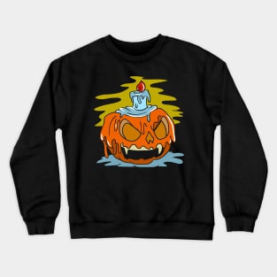 Helloween tshirt with nice Horro motive for creepy people Crewneck Sweatshirt